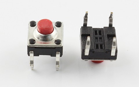 6.2x6.2红头轻触开关