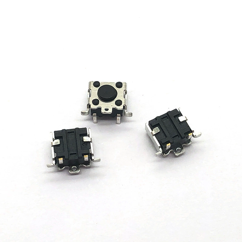 6X6半包贴片支架按键开关