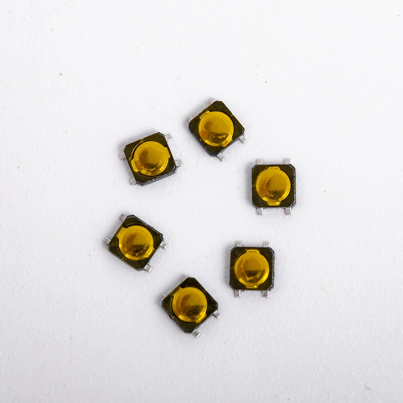 3x3x0.7立式四脚贴片按键开关
